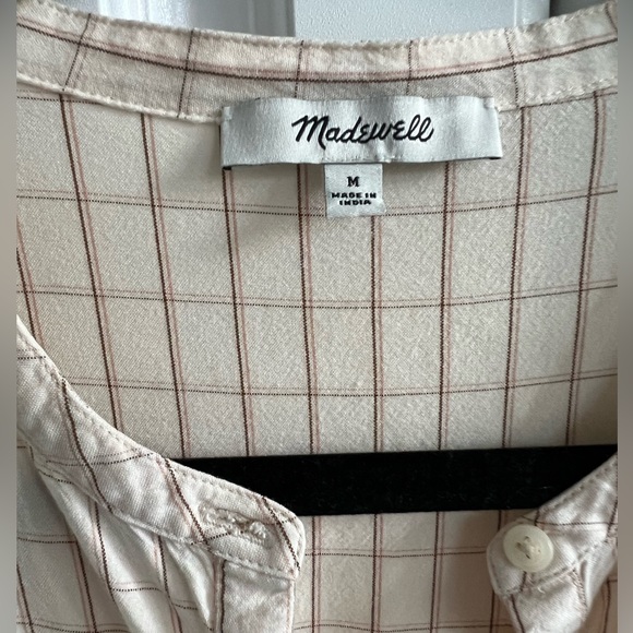 Madewell button front top - Picture 5 of 7
